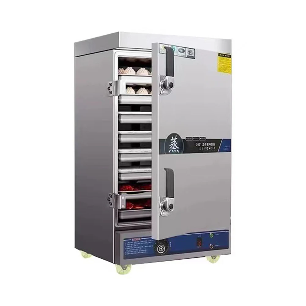 Commercial Seafood Steamed Cabinet 3 Deck Induction Seafood Steamer For Steaming Rice Fish Vegetable Restaurant Hotel
Commercial Seafood Steamed Cabinet 3 Deck Induction Seafood Steamer For Steaming Rice Fish Vegetable Restaurant Hotel
