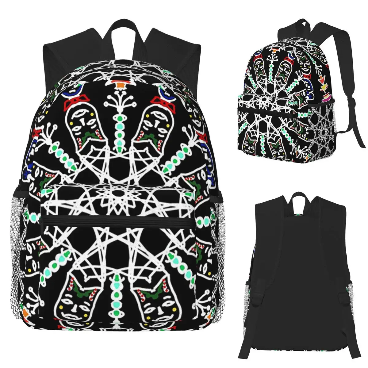 Existential Doodles Mandala Laughing Through It All Student Backpack School Bag Hiking Travel Daypack Bookbag Shoulder Bags
Existential Doodles Mandala Laughing Through It All Student Backpack School Bag Hiking Travel Daypack Bookbag Shoulder Bags
