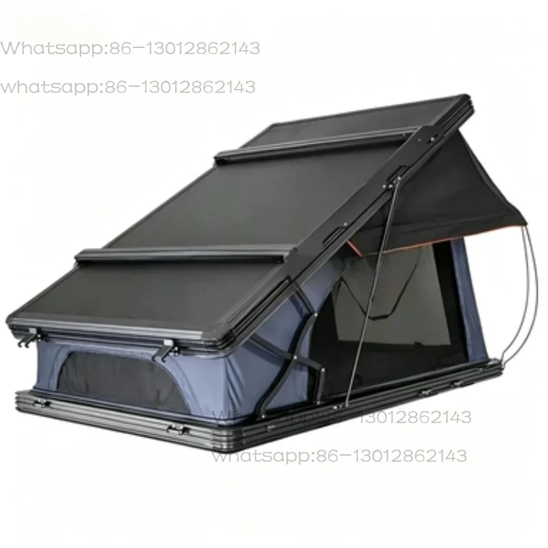 Lightweight triangular hard shell roof tent Flip roof tent 2 people Aluminum car camping hard shell roof tent
Lightweight triangular hard shell roof tent Flip roof tent 2 people Aluminum car camping hard shell roof tent