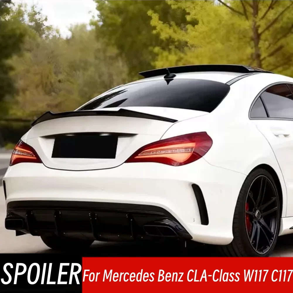 For Mercedes Benz CLA-Class W117 C117 CLA200 CLA220 CLA250 CLA260 CLA45 AMG Rear Trunk Lid Spoiler Wings Car Accessories Part
For Mercedes Benz CLA-Class W117 C117 CLA200 CLA220 CLA250 CLA260 CLA45 AMG Rear Trunk Lid Spoiler Wings Car Accessories Part