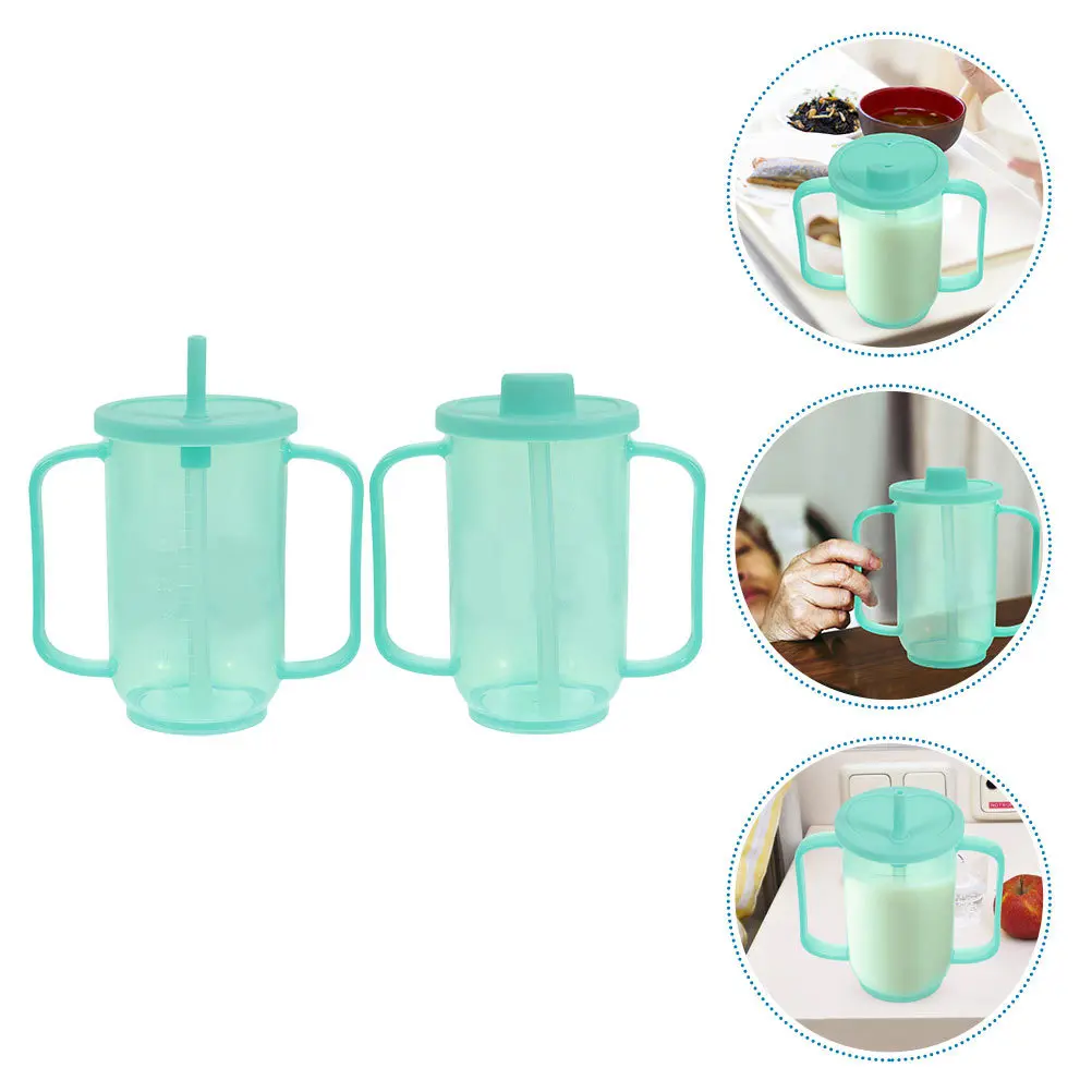 2Pcs Elderly Care Feeding Cups Ergonomic Non Spill Straw Cup Bedridden Patient Hospital Drinking Cup Spill Proof Adult Sippy
2Pcs Elderly Care Feeding Cups Ergonomic Non Spill Straw Cup Bedridden Patient Hospital Drinking Cup Spill Proof Adult Sippy
