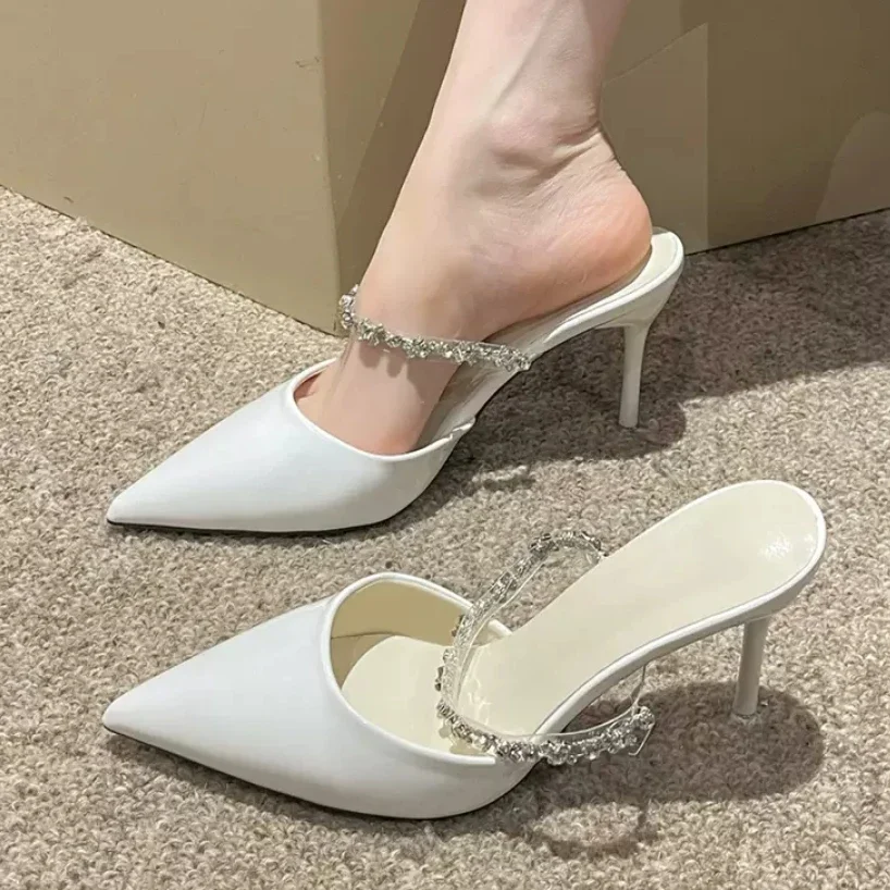 Sandals Summer Women Classics Thin Heels Fashion Girls rhinestone Pumps Posterior trip band Women Shoes
Sandals Summer Women Classics Thin Heels Fashion Girls rhinestone Pumps Posterior trip band Women Shoes