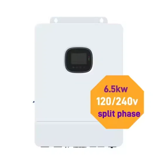 【Hot】US Version SRNE SPI-6.5K-UP 6.5kw Split Phase 120/240V off Grid Solar Inverter
【Hot】US Version SRNE SPI-6.5K-UP 6.5kw Split Phase 120/240V off Grid Solar Inverter
