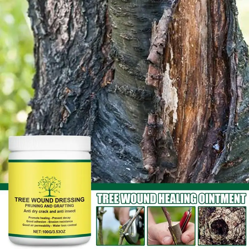 Tree Sealer After Cutting Tree Wound Sealant 100g Grafting Wax Plant Filling Agent For Trunk Protection Maintenance Wood Outdoor
Tree Sealer After Cutting Tree Wound Sealant 100g Grafting Wax Plant Filling Agent For Trunk Protection Maintenance Wood Outdoor