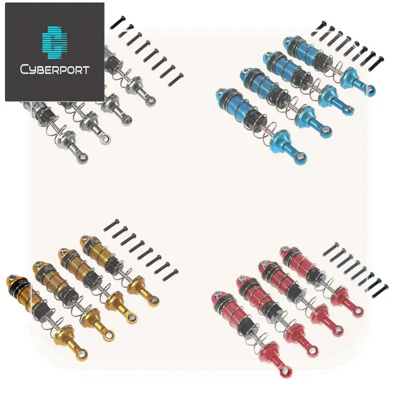 24-Hour Delivery 4Pcs Alloy Front Rear Oil Shock Absorber For MJX 16207 16208 16209 16210 H16 H16BM 1/16 RC Car Upgrades Parts
24-Hour Delivery 4Pcs Alloy Front Rear Oil Shock Absorber For MJX 16207 16208 16209 16210 H16 H16BM 1/16 RC Car Upgrades Parts