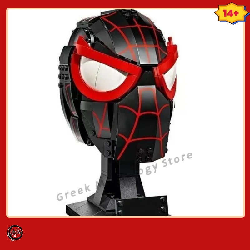 Новая маска Майлза Моралеса, головоломка, сделай сам, строительные блоки, модель игрушки, коллекция масок Майлза Моралеса, строительный блок, модель игрушки для детей, подарки
Новая маска Майлза Моралеса, головоломка, сделай сам, строительные блоки, модель игрушки, коллекция масок Майлза Моралеса, строительный блок, модель игрушки для детей, подарки