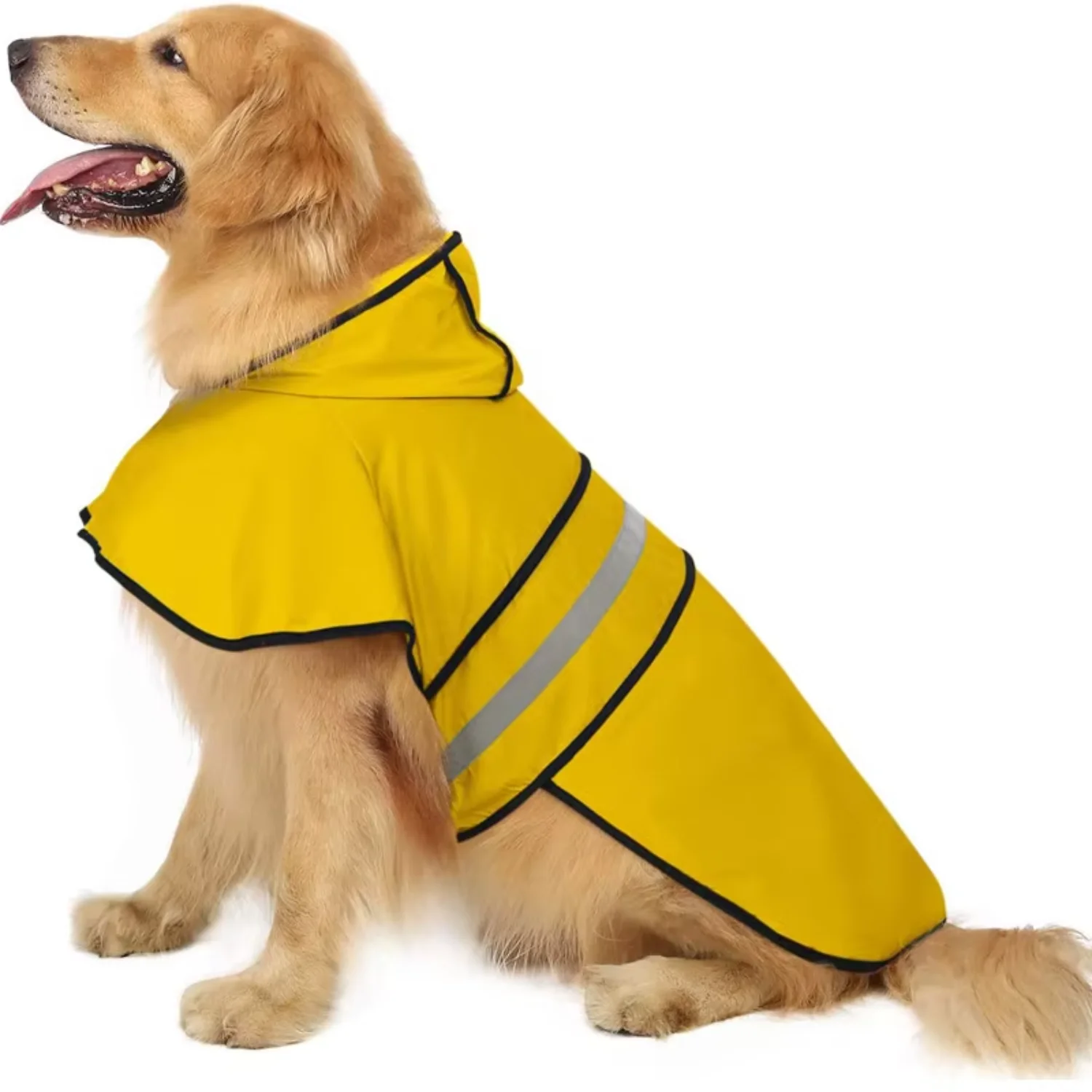 Hot Selling Dog Raincoat Pet Manufacturers Hooded Dog Clothes for Pet for Large Dog Alaska Golden Retriever Poncho Coats
Hot Selling Dog Raincoat Pet Manufacturers Hooded Dog Clothes for Pet for Large Dog Alaska Golden Retriever Poncho Coats