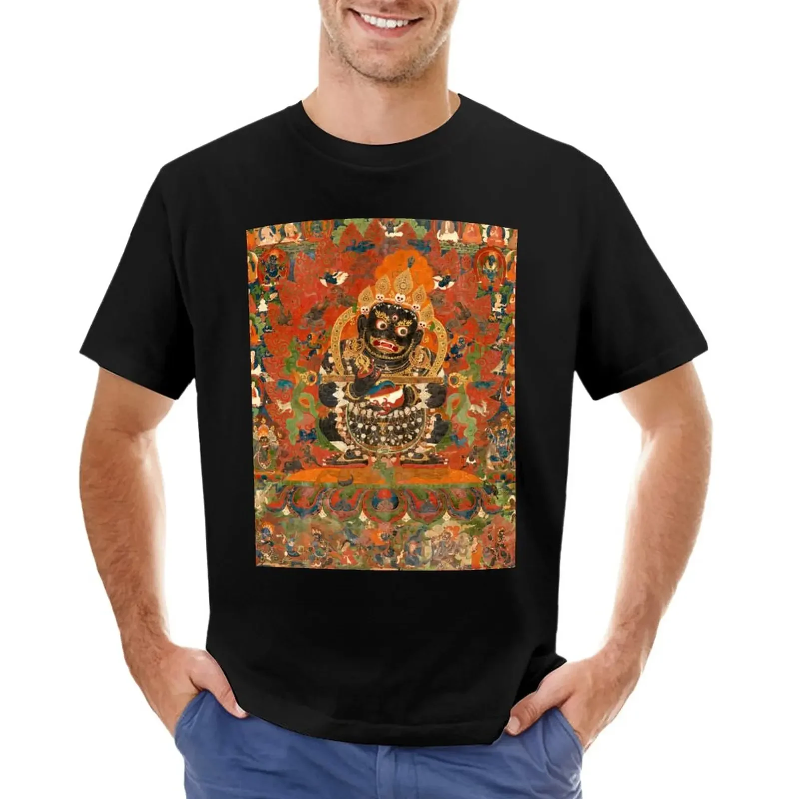 Защитная винтажная одежда Mahakala, Новое поступление, модная неформальная уличная одежда с круглым вырезом, топ с круглым вырезом для манги в стиле Харадзюку на лето
Защитная винтажная одежда Mahakala, Новое поступление, модная неформальная уличная одежда с круглым вырезом, топ с круглым вырезом для манги в стиле Харадзюку на лето