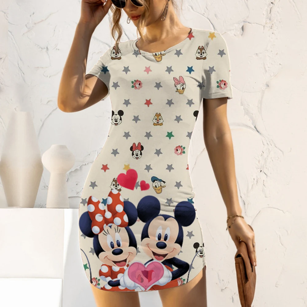Top Women's Dress Minnie Mouse Print Spring 2024 Party Dresses Cartoon Woman Mickey Summer Sexy Fashion Disney Tight Slim Fit 3D
Top Women's Dress Minnie Mouse Print Spring 2024 Party Dresses Cartoon Woman Mickey Summer Sexy Fashion Disney Tight Slim Fit 3D
