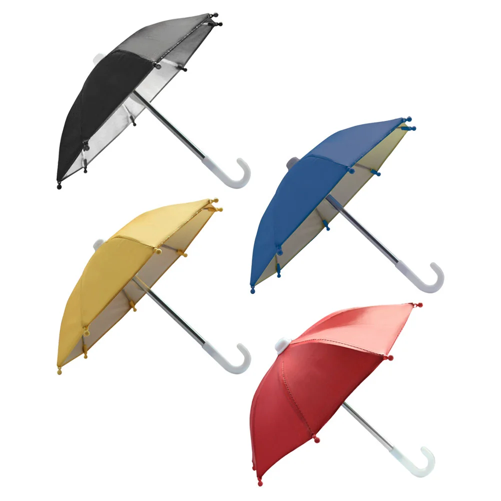 4Pcs Mini Umbrella for Phone Motorcycle Decorative Small Umbrella Waterproof Portable UV Artistic Craft
4Pcs Mini Umbrella for Phone Motorcycle Decorative Small Umbrella Waterproof Portable UV Artistic Craft