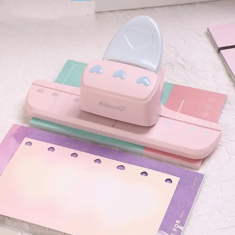 3 Hole Heart Design Punch For Loose-Leaf Binder Organize Notes With Style and Efficiency in Home and Office
3 Hole Heart Design Punch For Loose-Leaf Binder Organize Notes With Style and Efficiency in Home and Office