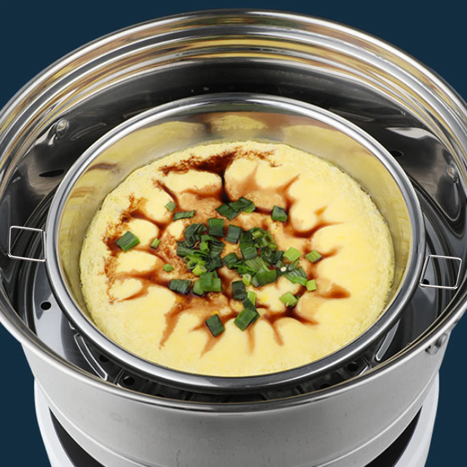 Stainless Steel Steaming Plate Double Handle For Steamed Fish Crab Vegetables Multifunctional Cooking Utensil Kitchen Dish Cold
Stainless Steel Steaming Plate Double Handle For Steamed Fish Crab Vegetables Multifunctional Cooking Utensil Kitchen Dish Cold