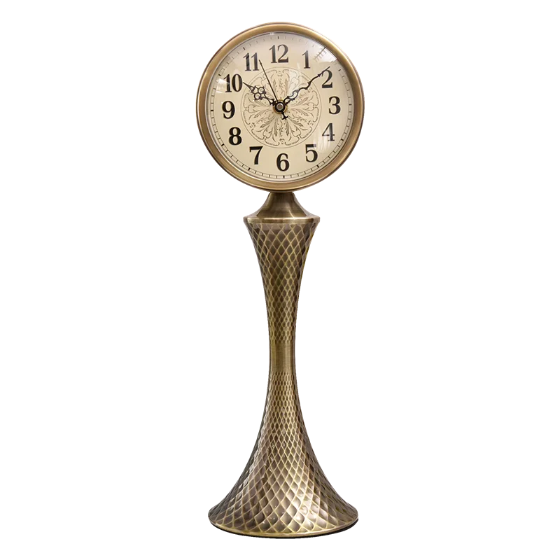 Desktop clock, bedside table ornament desk clock, retro silent desktop clock
Desktop clock, bedside table ornament desk clock, retro silent desktop clock