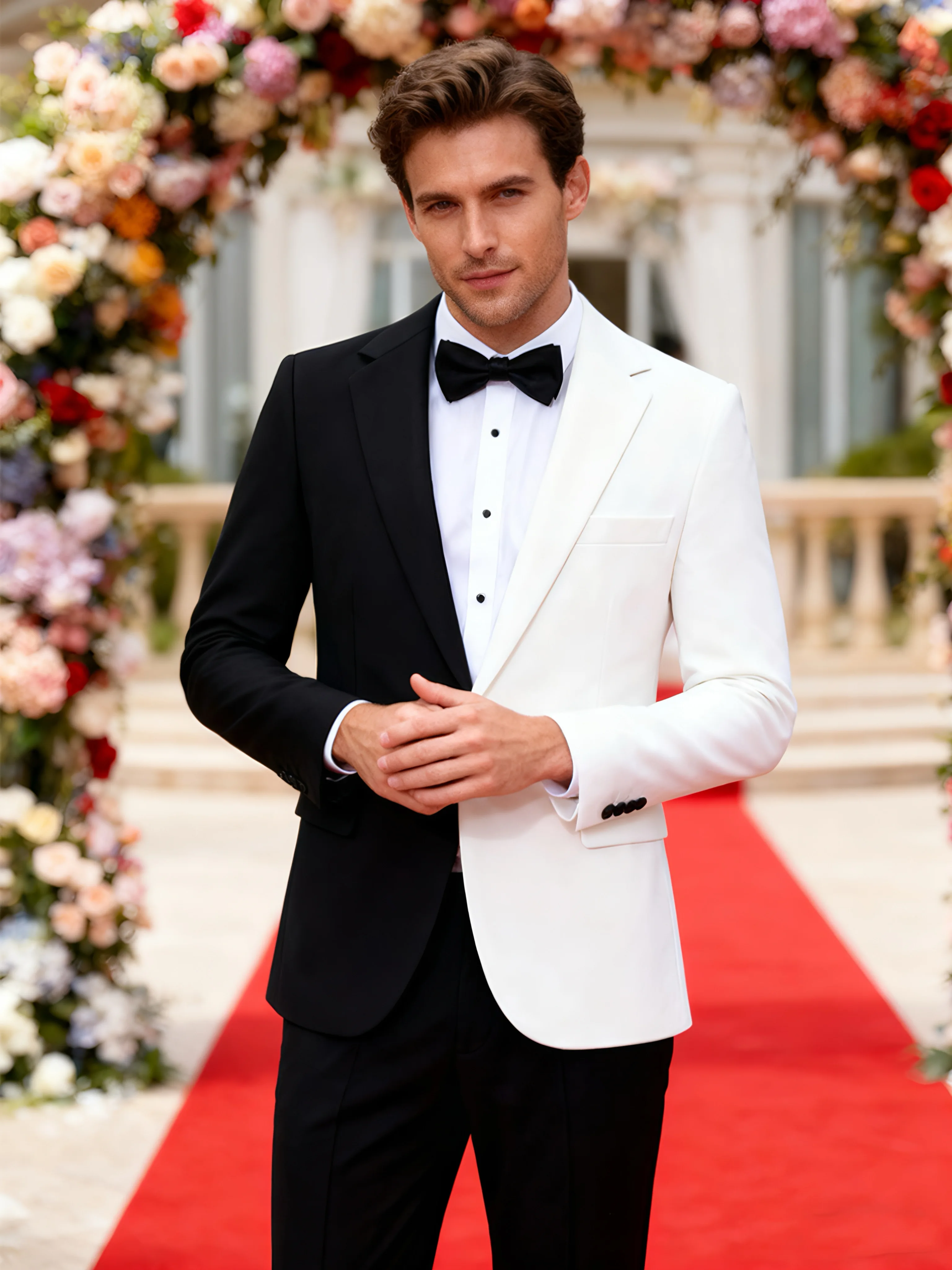 Men's single top sports jacket slim fit business casual men's suit sports jacket single button travel jacket lightweight suit ja
Men's single top sports jacket slim fit business casual men's suit sports jacket single button travel jacket lightweight suit ja