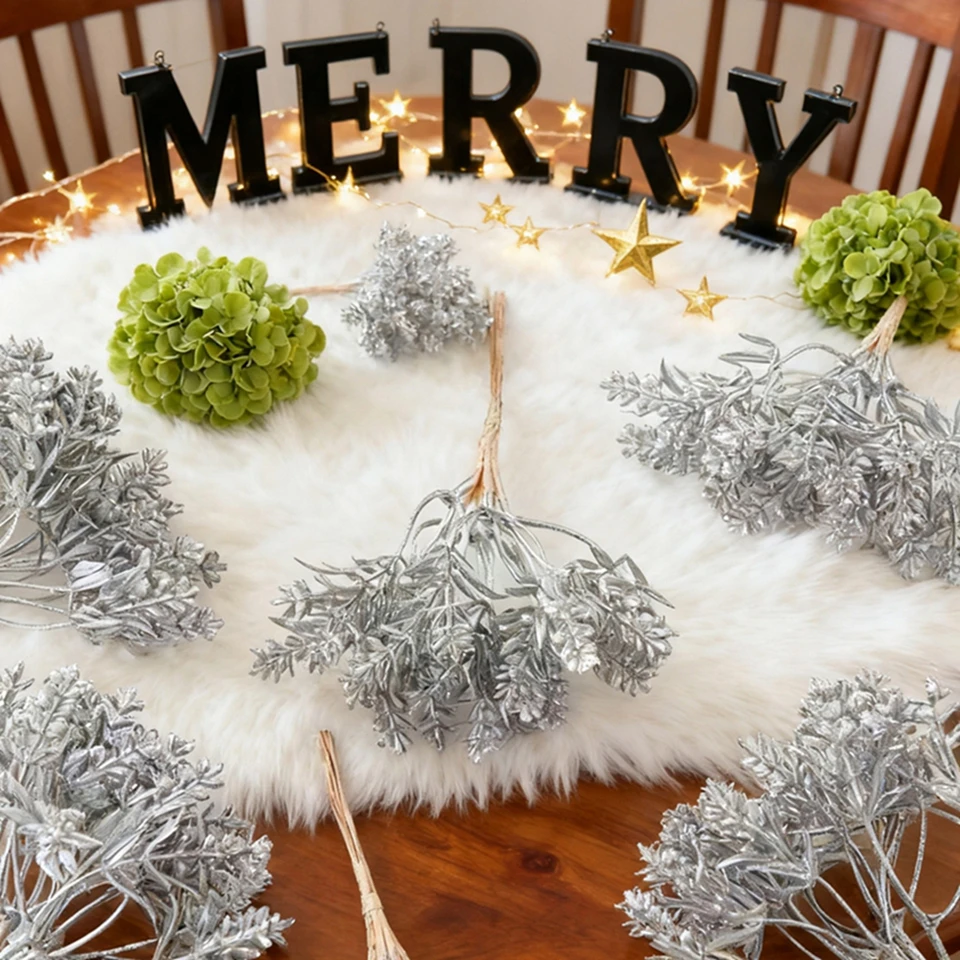 Artificial Flowers Plant Sharp Grass Home Room Christmas Tree Wedding Wreath Table Decor Bouquet Warm Vase Filler Adorn Products
Artificial Flowers Plant Sharp Grass Home Room Christmas Tree Wedding Wreath Table Decor Bouquet Warm Vase Filler Adorn Products