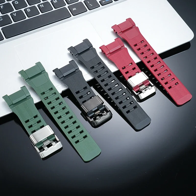 Resin watch strap for Casio GSHOCK, the third generation of the Big Mud King GWG-B1000 dedicated notch steel ring wristband 
Resin watch strap for Casio GSHOCK, the third generation of the Big Mud King GWG-B1000 dedicated notch steel ring wristband