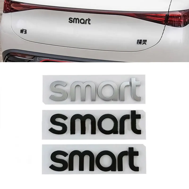 smart front hood trunk letter logo car stickers for Mercedes-Benz SMART #1 #3 head refit accessories big small rear tail decals
smart front hood trunk letter logo car stickers for Mercedes-Benz SMART #1 #3 head refit accessories big small rear tail decals