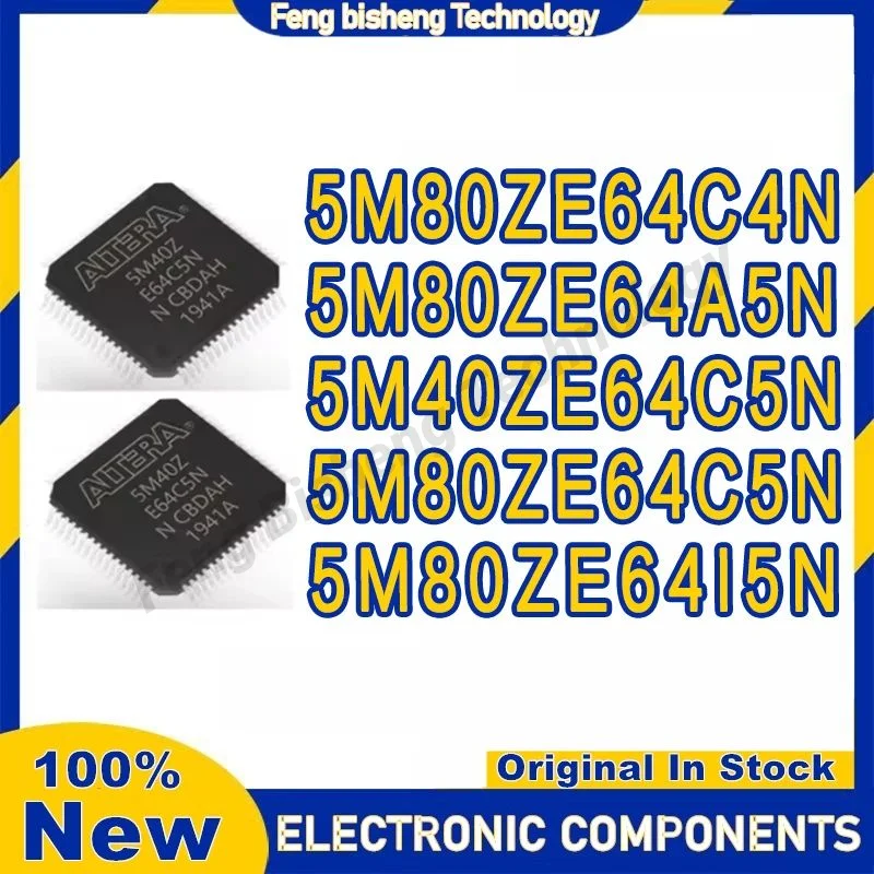 New Original 5M40ZE64C5N 5M80ZE64C5N 5M80ZE64I5N 5M80ZE64A5N 5M80ZE64C4N QFP64 IC Chip 100% New Original in stock
New Original 5M40ZE64C5N 5M80ZE64C5N 5M80ZE64I5N 5M80ZE64A5N 5M80ZE64C4N QFP64 IC Chip 100% New Original in stock