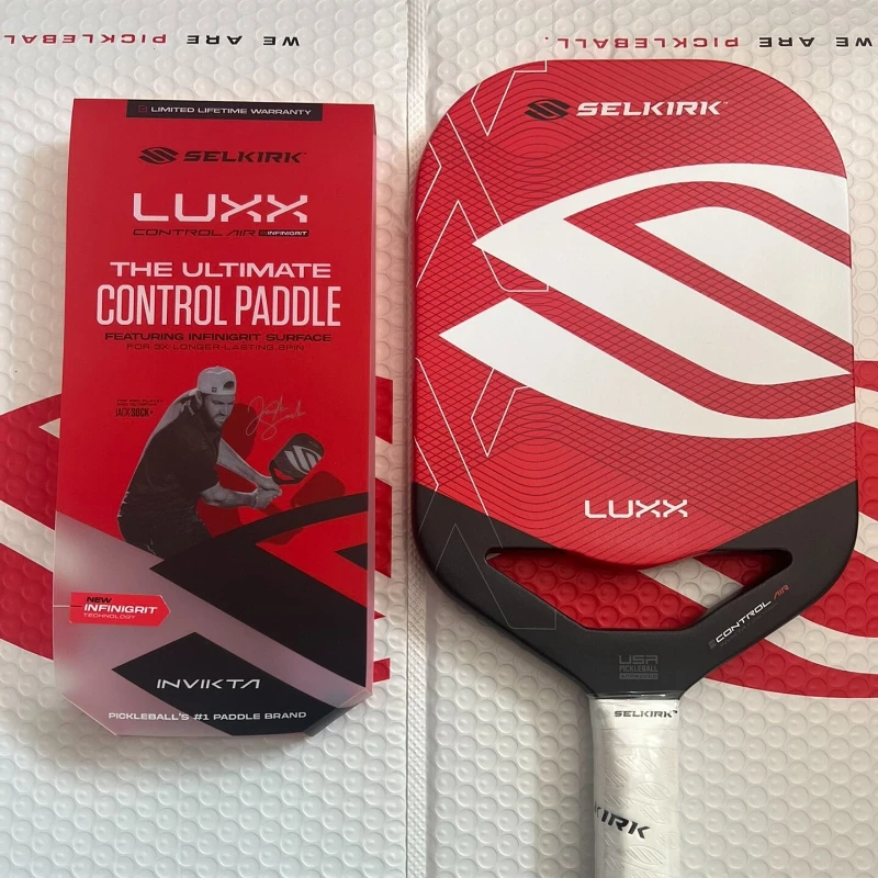 Selkirk LUXX Pickleball Paddles Carbon Fiber X7 Honeycomb Core High Spin Control Power for Beginner Training Game Competition
Selkirk LUXX Pickleball Paddles Carbon Fiber X7 Honeycomb Core High Spin Control Power for Beginner Training Game Competition