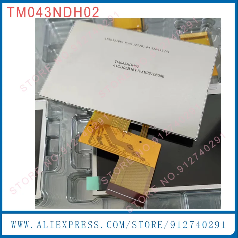 TM043NBH02 TM043NDH02 Оригинальный 4,3-дюймовый ЖК-экран с сенсорной панелью дигитайзера 480*272
TM043NBH02 TM043NDH02 Оригинальный 4,3-дюймовый ЖК-экран с сенсорной панелью дигитайзера 480*272