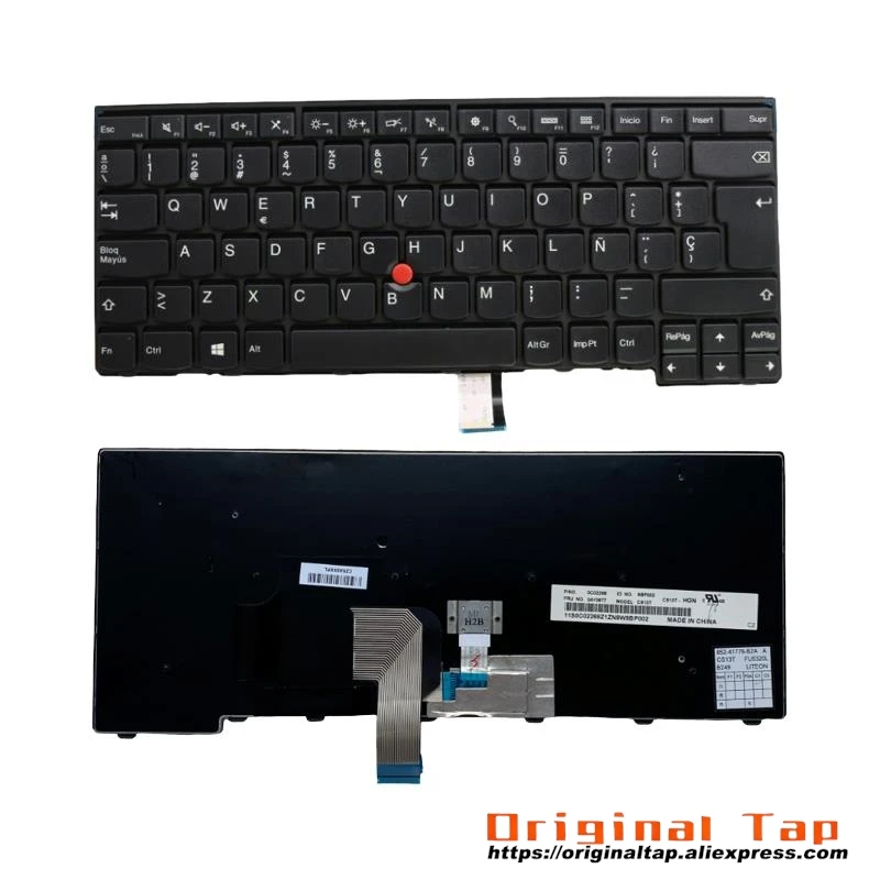Испанская клавиатура ES для Lenovo Thinkpad L440 L450 L460 T440 T440s T431s T440p T450 T450s T460 04Y0834 00HW886 04Y0872
Испанская клавиатура ES для Lenovo Thinkpad L440 L450 L460 T440 T440s T431s T440p T450 T450s T460 04Y0834 00HW886 04Y0872