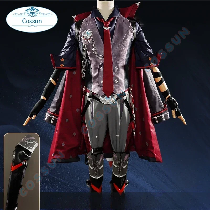 Игра Genshin Impact Wriothesley, карнавальный костюм, наряды на Хэллоуин, великолепная одежда для мужчин, весь комплект аниме
Игра Genshin Impact Wriothesley, карнавальный костюм, наряды на Хэллоуин, великолепная одежда для мужчин, весь комплект аниме
