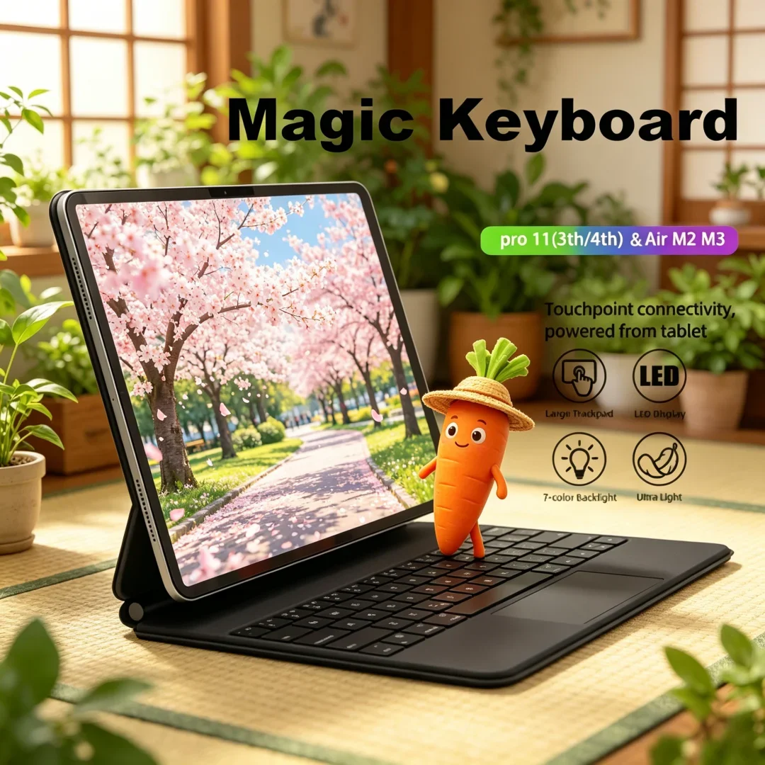 Luxe Refined Smart Pogo Pin Keyboard Case for IPad Air 11 2025 M3 for IPad Air 10.9 11 2024 Pro 11 4rd 5rd Trackpad Teclado
Luxe Refined Smart Pogo Pin Keyboard Case for IPad Air 11 2025 M3 for IPad Air 10.9 11 2024 Pro 11 4rd 5rd Trackpad Teclado