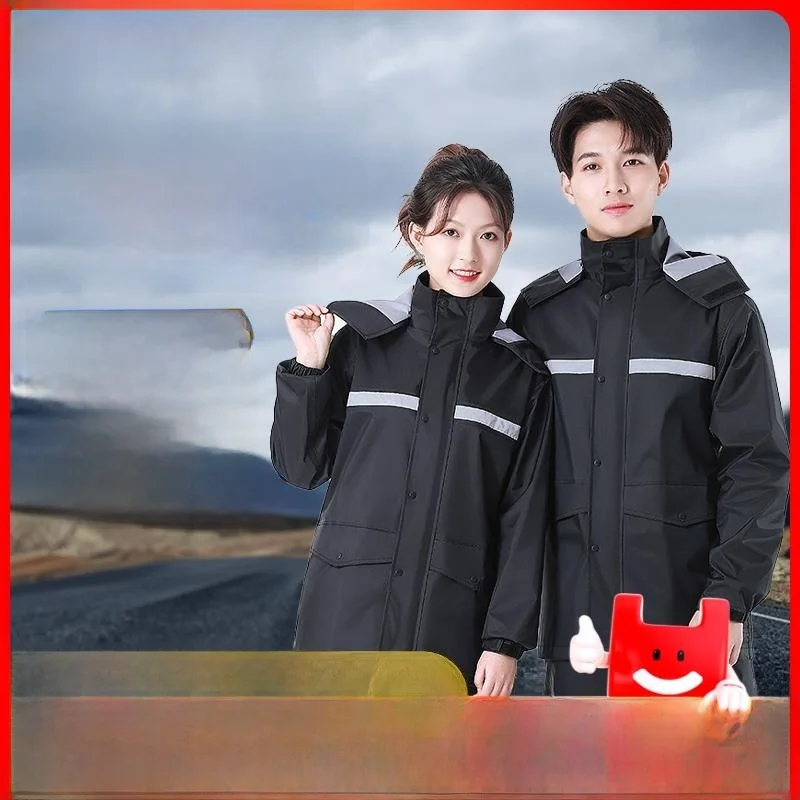 Adult Unisex Long Full-Body Raincoat And Rain Pants Set Separate Design for Outdoor Use Anti-Flood for Delivery Riders
Adult Unisex Long Full-Body Raincoat And Rain Pants Set Separate Design for Outdoor Use Anti-Flood for Delivery Riders