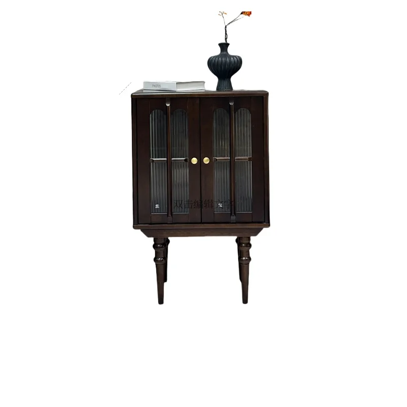 French all-solid wood American wine cabinet, simple storage against the wall, corner cabinet
French all-solid wood American wine cabinet, simple storage against the wall, corner cabinet