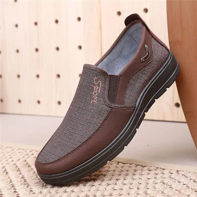 Spring 2026 New Beijing Cloth Shoes for Men Soft Bottom Slip-On Casual Shoes Elderly Walking Shoes Large Size Men's Shoes
Spring 2026 New Beijing Cloth Shoes for Men Soft Bottom Slip-On Casual Shoes Elderly Walking Shoes Large Size Men's Shoes