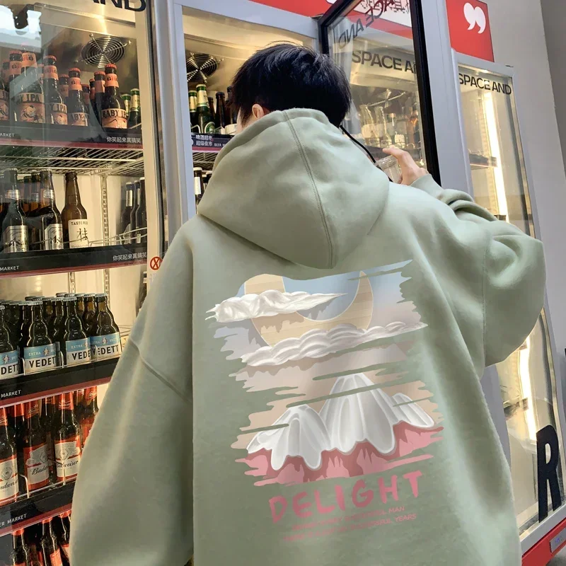 2024 Spring Men's Fashion Hoodies Oversized Print Hooded Sweatshirt Trend Hip Hop Retro Long Sleeve Sweatshirt
2024 Spring Men's Fashion Hoodies Oversized Print Hooded Sweatshirt Trend Hip Hop Retro Long Sleeve Sweatshirt