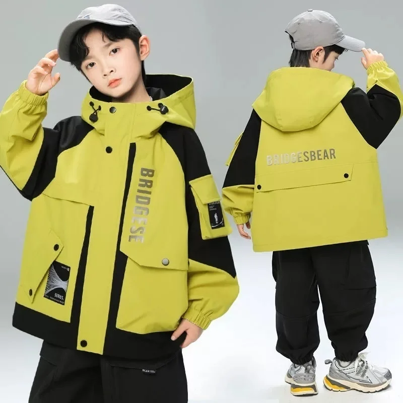 Boys Jacket Windproof Shock Clothes 2025 New Spring and Autumn High Quality Kids Outdoor Top Halloween Christmas Kids Gifts
Boys Jacket Windproof Shock Clothes 2025 New Spring and Autumn High Quality Kids Outdoor Top Halloween Christmas Kids Gifts