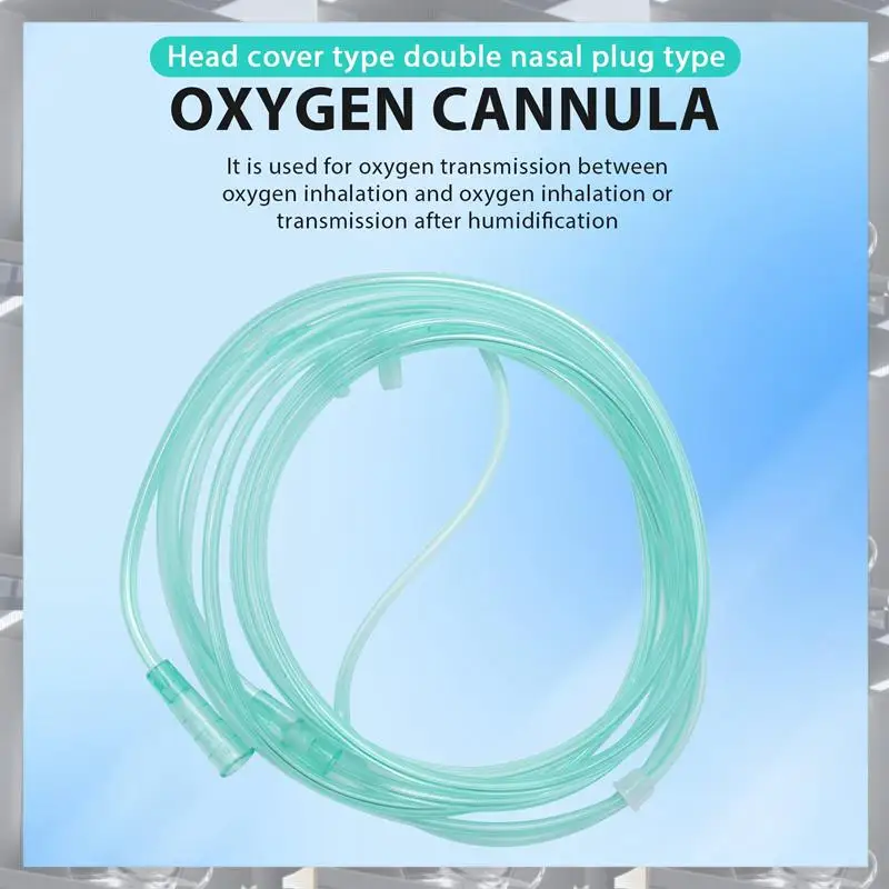 A84F-6Pcs Oxygen Cannulas 2 Meters Nasal Cannula Soft Nasal Oxygen Tubing O2 Cannula For Adults
A84F-6Pcs Oxygen Cannulas 2 Meters Nasal Cannula Soft Nasal Oxygen Tubing O2 Cannula For Adults
