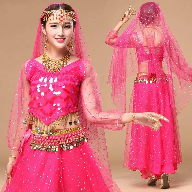 New Adult Woman Bollywood Costumes Women Belly Dance Costume Set Bollywood Dance Costumes India Belly Dance Costumes 6 Color
New Adult Woman Bollywood Costumes Women Belly Dance Costume Set Bollywood Dance Costumes India Belly Dance Costumes 6 Color