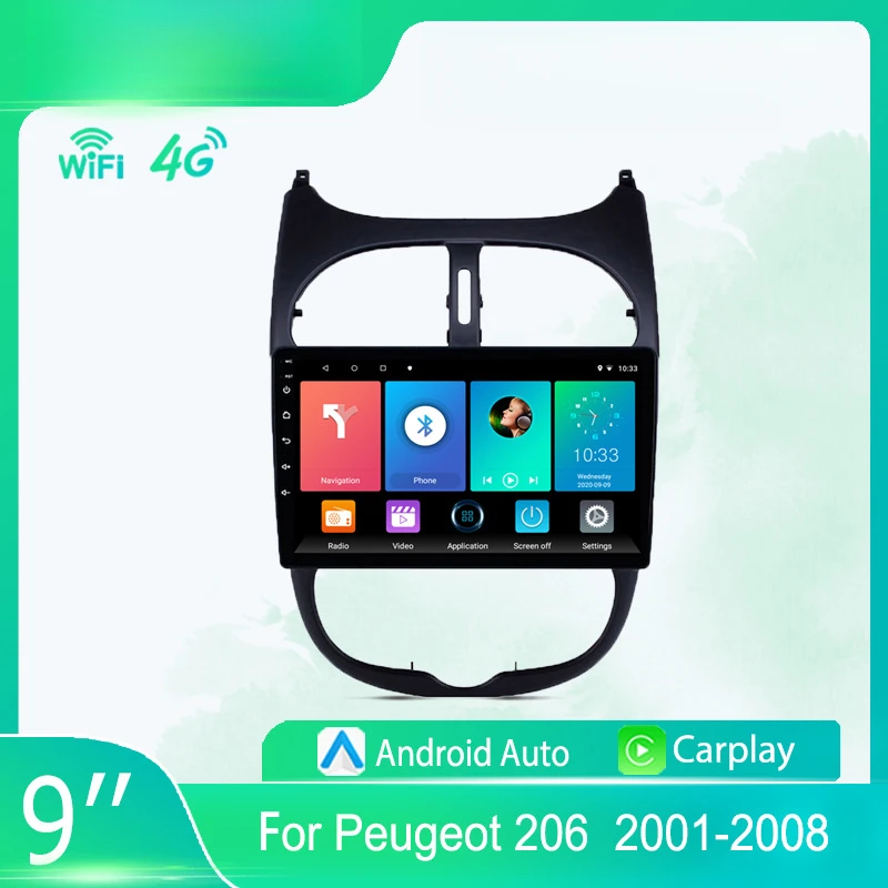 For Peugeot 206 01-08 Car Multimedia Player Android Car Player GPS WIFI Carplay 4G Car Radio Navigation Stereo Car Electronic
For Peugeot 206 01-08 Car Multimedia Player Android Car Player GPS WIFI Carplay 4G Car Radio Navigation Stereo Car Electronic
