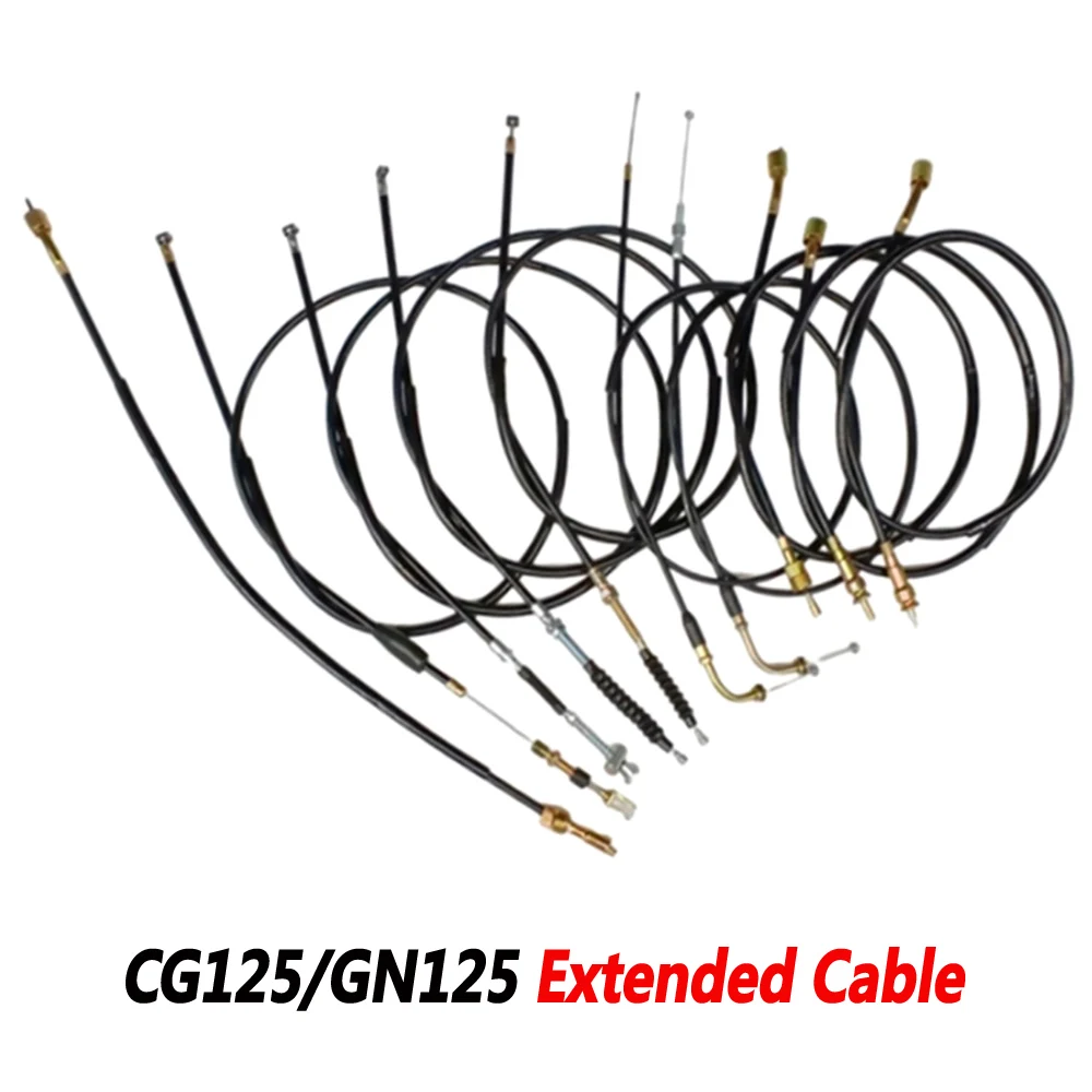 For SUZUKI CG125 GN125 extended cable Haojue raised extended handlebar front fork throttle line clutch/brake/mileage/speed line
For SUZUKI CG125 GN125 extended cable Haojue raised extended handlebar front fork throttle line clutch/brake/mileage/speed line