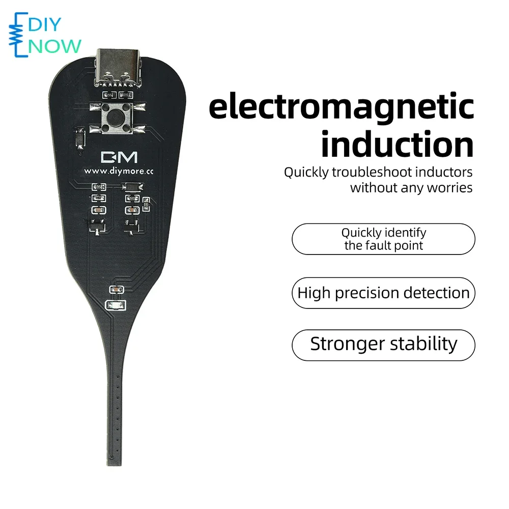 Inductance Tester Motherboard Coil Rapid Inspection USB High Precision Electromagnetic Testing Portable Tool for Troubleshooting
Inductance Tester Motherboard Coil Rapid Inspection USB High Precision Electromagnetic Testing Portable Tool for Troubleshooting