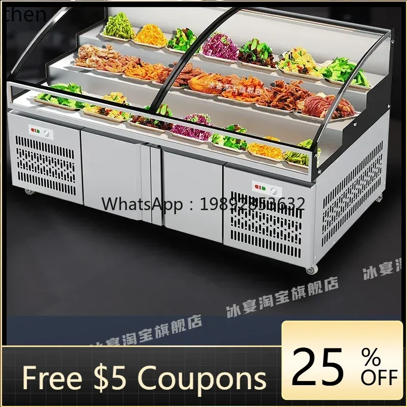 ZZRestaurant BBQ Commercial Refrigerator Display Cabinet Freezer Freezer
ZZRestaurant BBQ Commercial Refrigerator Display Cabinet Freezer Freezer