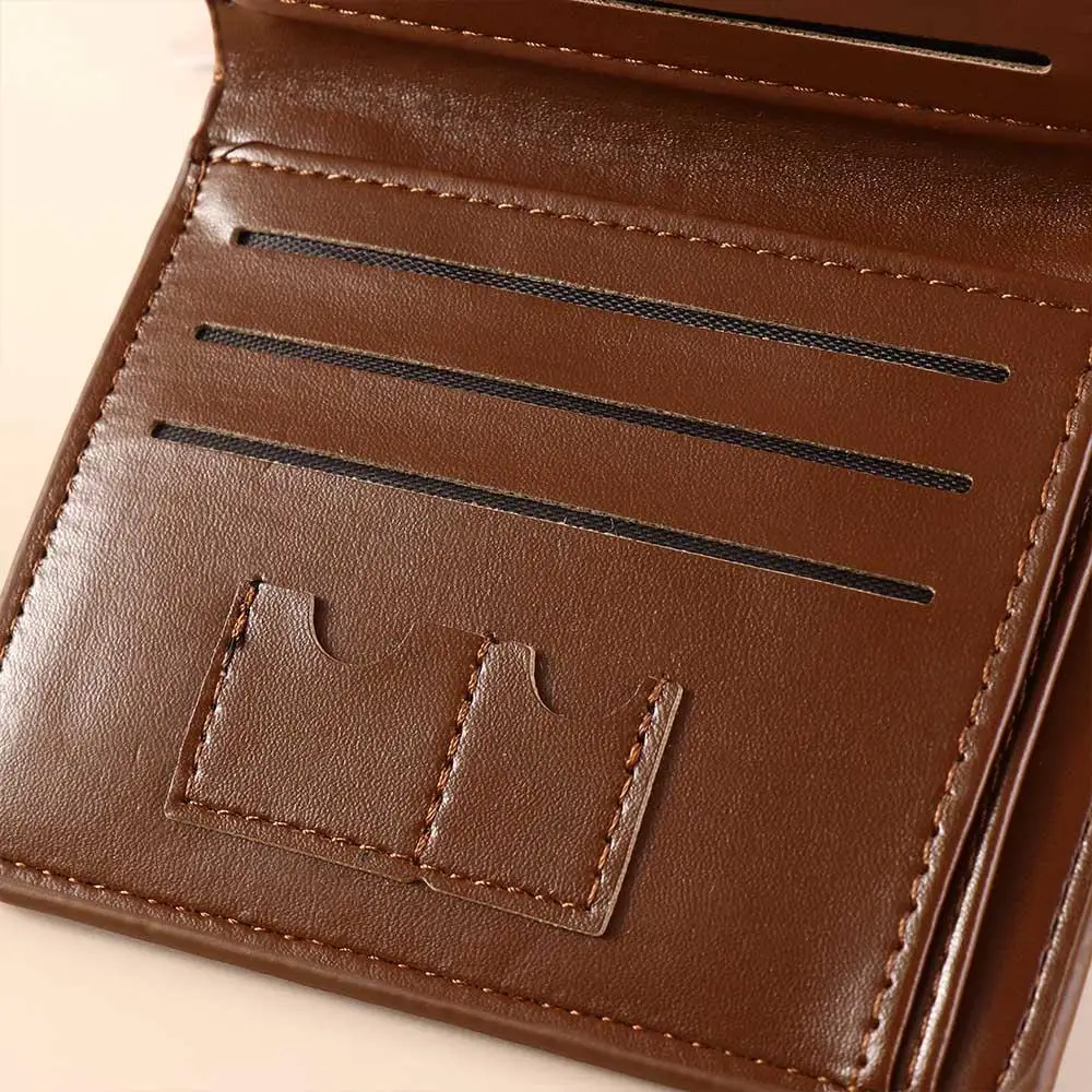 Simple Leather 2 Fold Wallets Urban Recreational Style Soft Anti-theft Cash Bag Card Bag Credit Card Case Men's Short Wallet Men
Simple Leather 2 Fold Wallets Urban Recreational Style Soft Anti-theft Cash Bag Card Bag Credit Card Case Men's Short Wallet Men