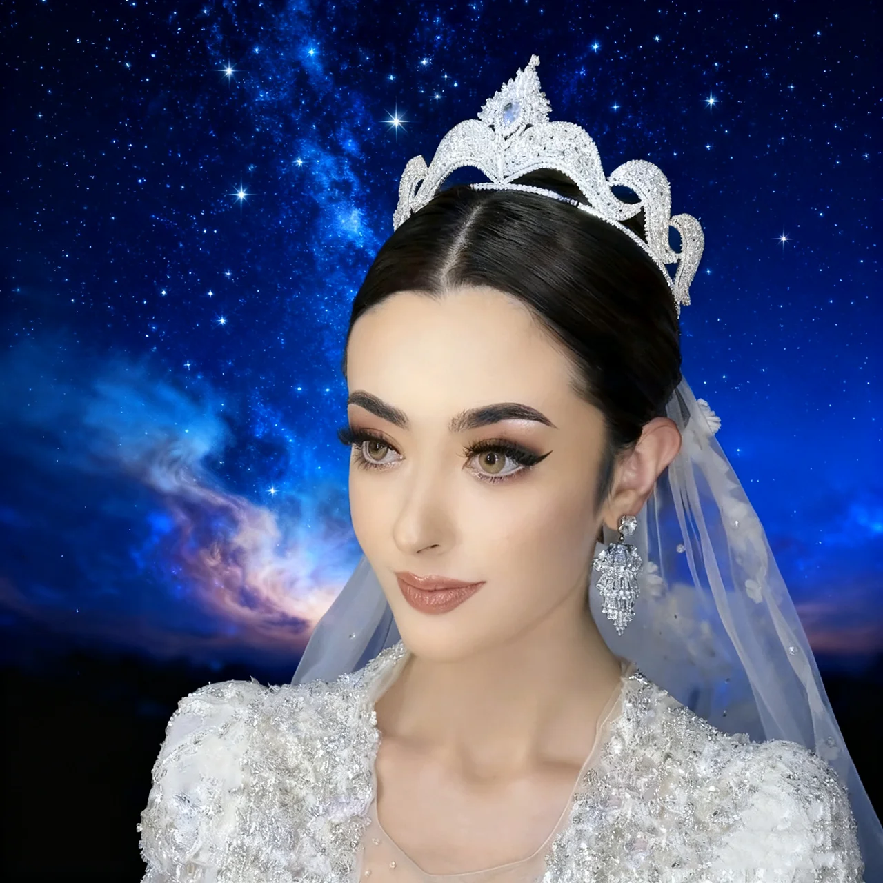 Princess Wave Style Baroque Zircon Crown Hair Accessory Wedding Party Headpiece for Photography Party Birthday
Princess Wave Style Baroque Zircon Crown Hair Accessory Wedding Party Headpiece for Photography Party Birthday