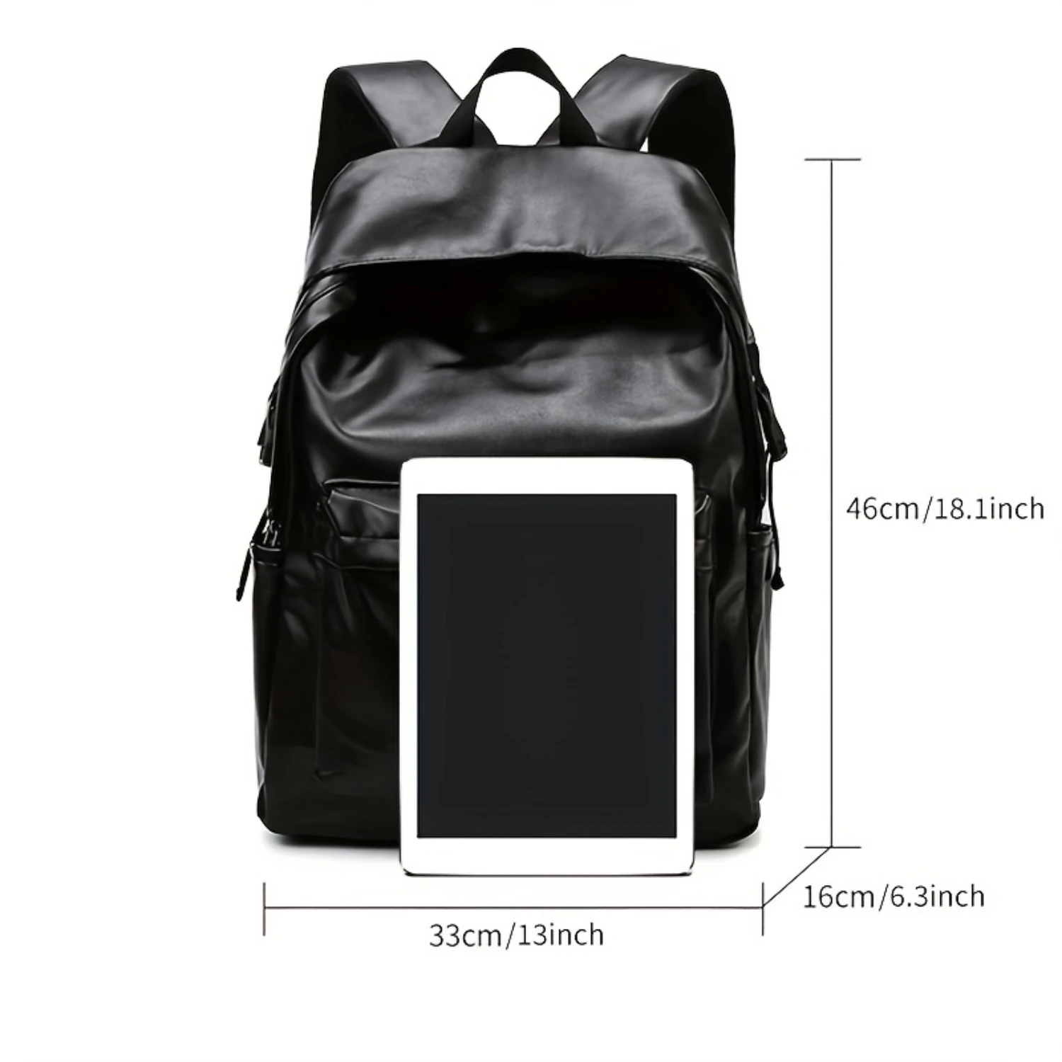 Solid Color PU Leather Large Capacity Travel Business Backpack Lightweight Outdoor
Solid Color PU Leather Large Capacity Travel Business Backpack Lightweight Outdoor