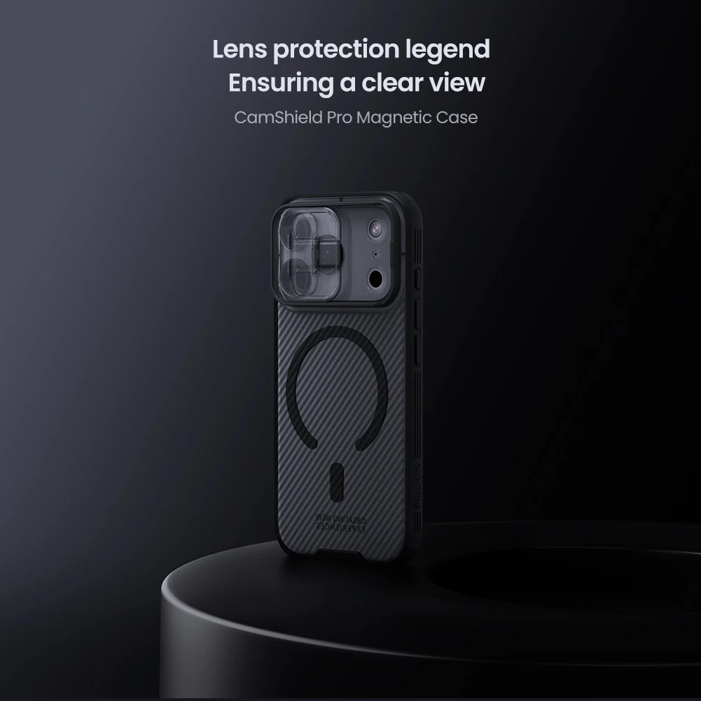 For iPhone 17 Pro Max / Air Nillkin Magnetic Case Hard PC CamShield Pro Camera Cover Slide Magsafe Protection For iPhone Air
For iPhone 17 Pro Max / Air Nillkin Magnetic Case Hard PC CamShield Pro Camera Cover Slide Magsafe Protection For iPhone Air