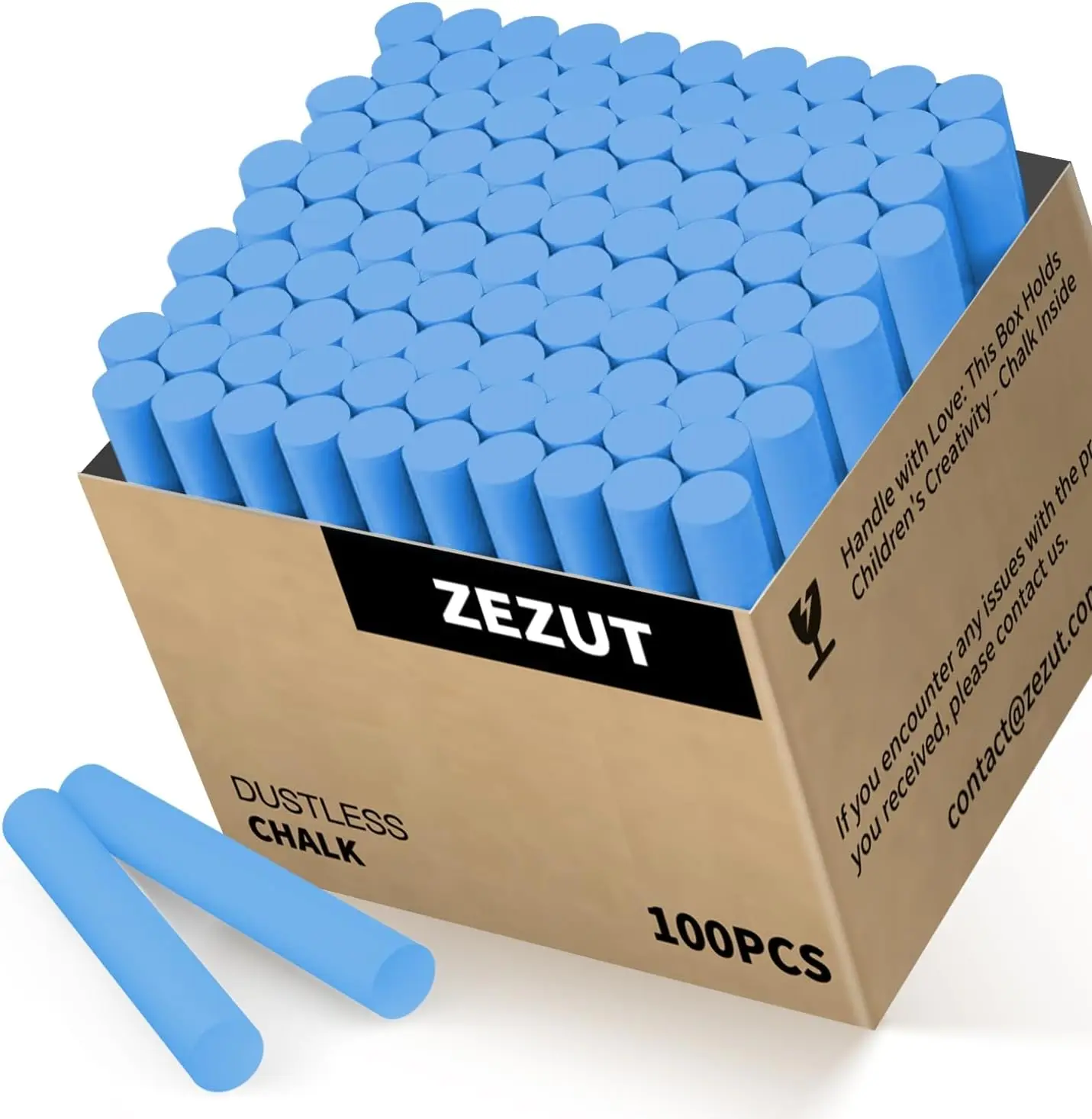 100PCS White Chalk, Standard Size Blackboard Chalkboard Chalks, , Non-Toxic, 100 Piece Bulk Pack, Value Easle Painting stand
100PCS White Chalk, Standard Size Blackboard Chalkboard Chalks, , Non-Toxic, 100 Piece Bulk Pack, Value Easle Painting stand