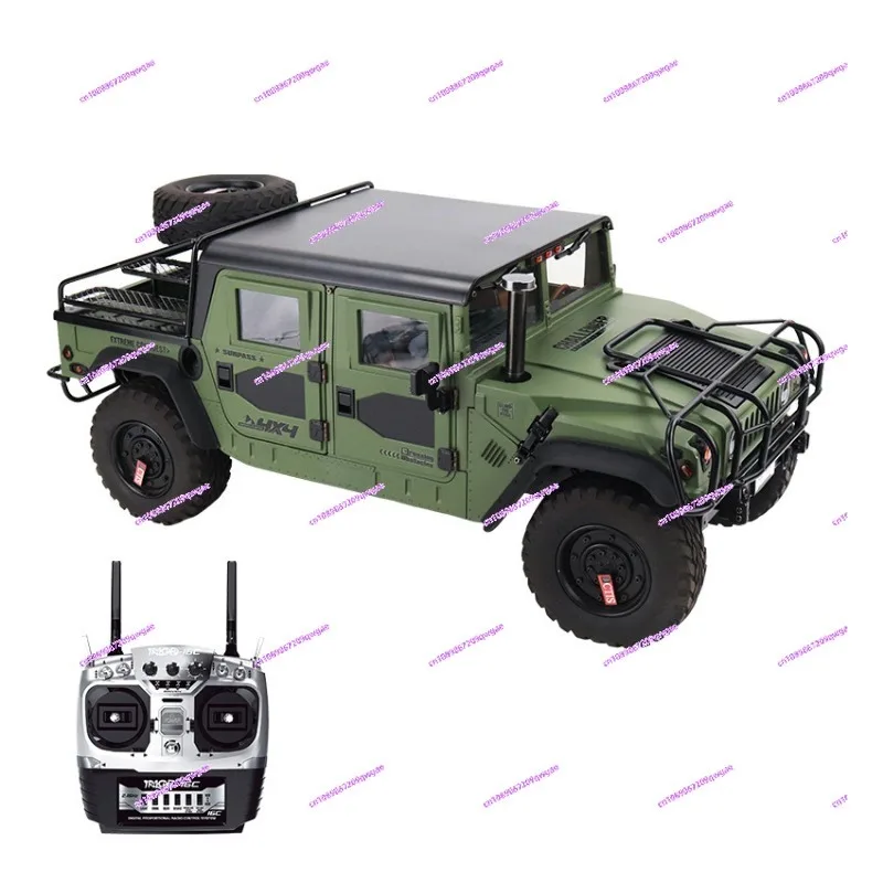 1/10 full-scale metal simulation P415A H1 pickup light winch smoke remote control car
1/10 full-scale metal simulation P415A H1 pickup light winch smoke remote control car