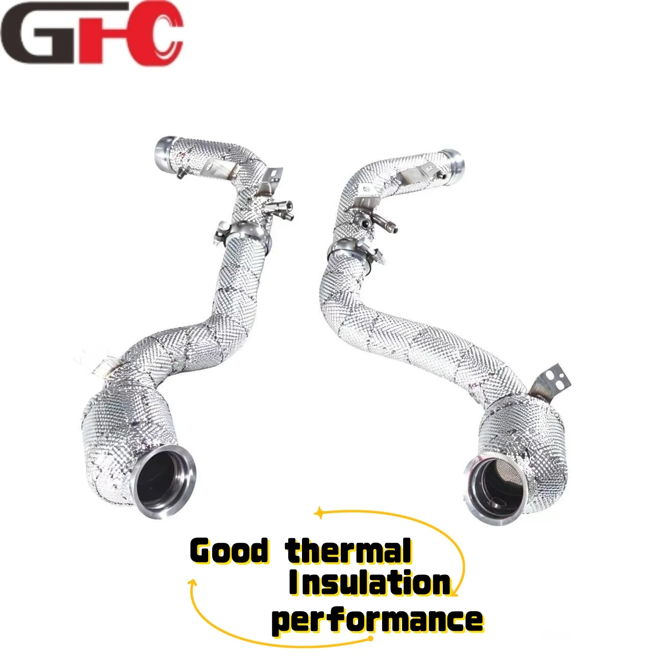 For Exhaust 2018-2024 Mercedes-Benz AMG GT63 C192 4.0T 200 Cell High-flow Header Exhaust System with 304SUS
For Exhaust 2018-2024 Mercedes-Benz AMG GT63 C192 4.0T 200 Cell High-flow Header Exhaust System with 304SUS