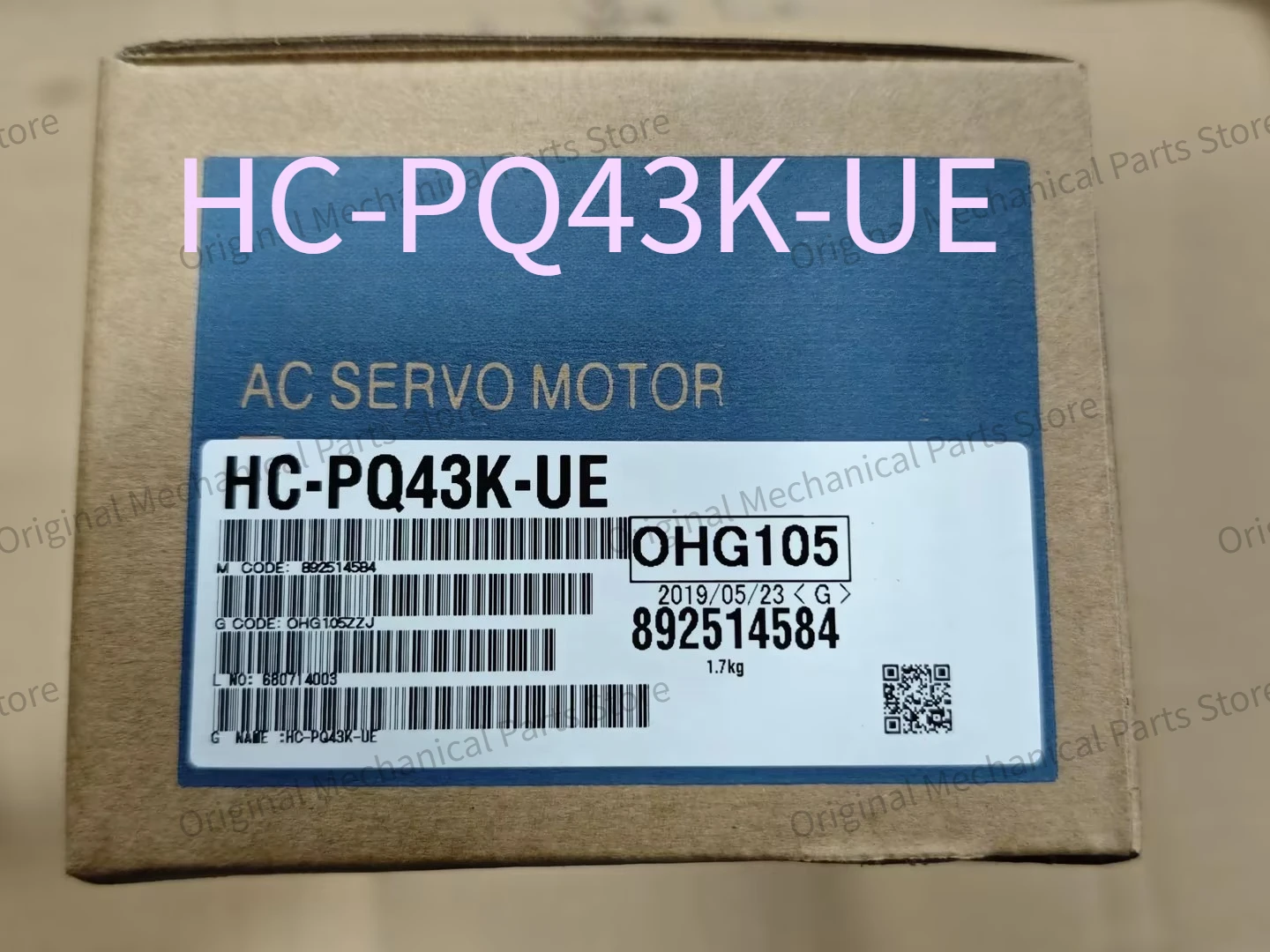 Brand New Original HC-PQ43K-UE HC PQ43K UE servo motor Fast delivery
Brand New Original HC-PQ43K-UE HC PQ43K UE servo motor Fast delivery
