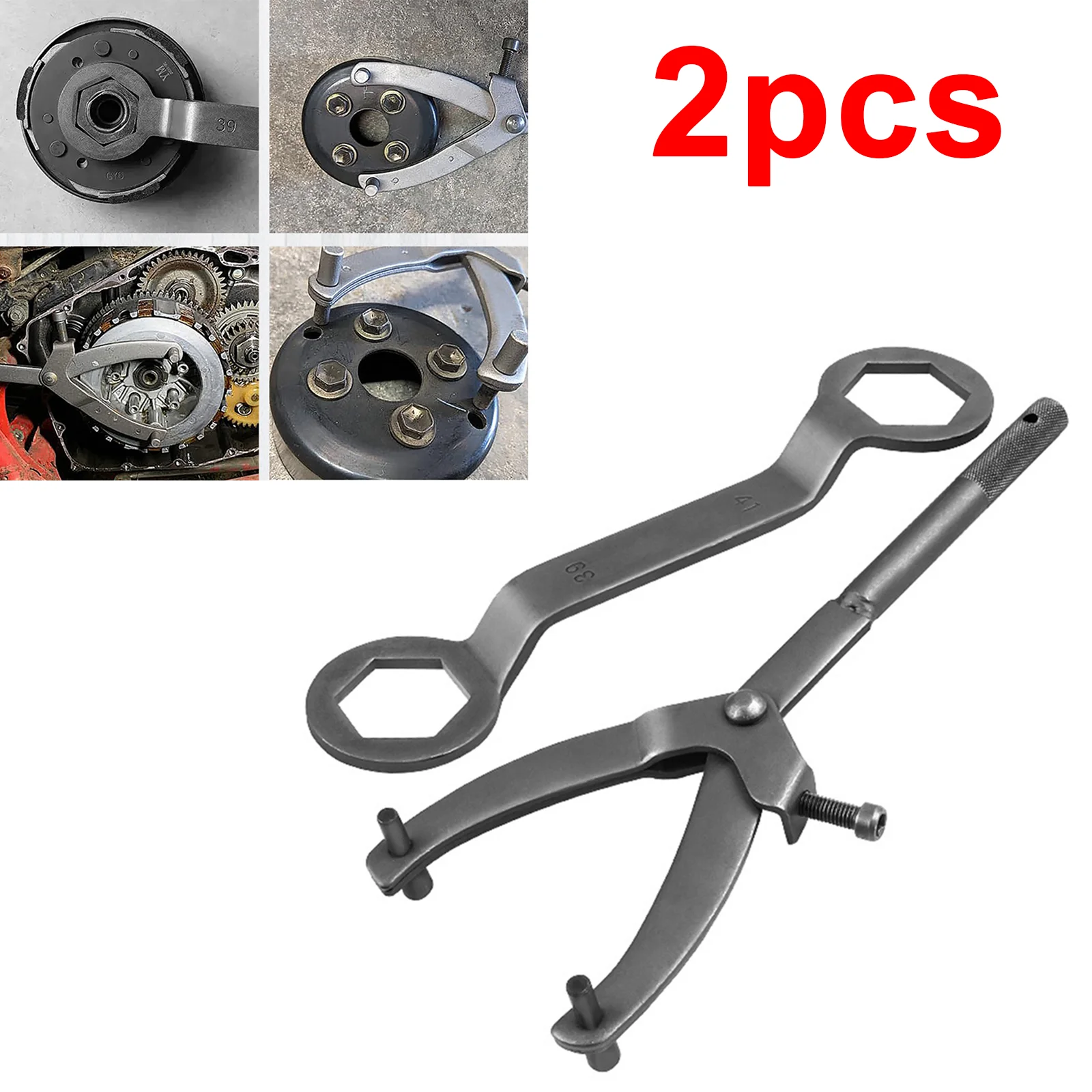 2pcs Removal Wrench Set Motorcycle And Scooter Pulley Double Head Disassembly Flywheel Tool Special Removal And Installation Too
2pcs Removal Wrench Set Motorcycle And Scooter Pulley Double Head Disassembly Flywheel Tool Special Removal And Installation Too