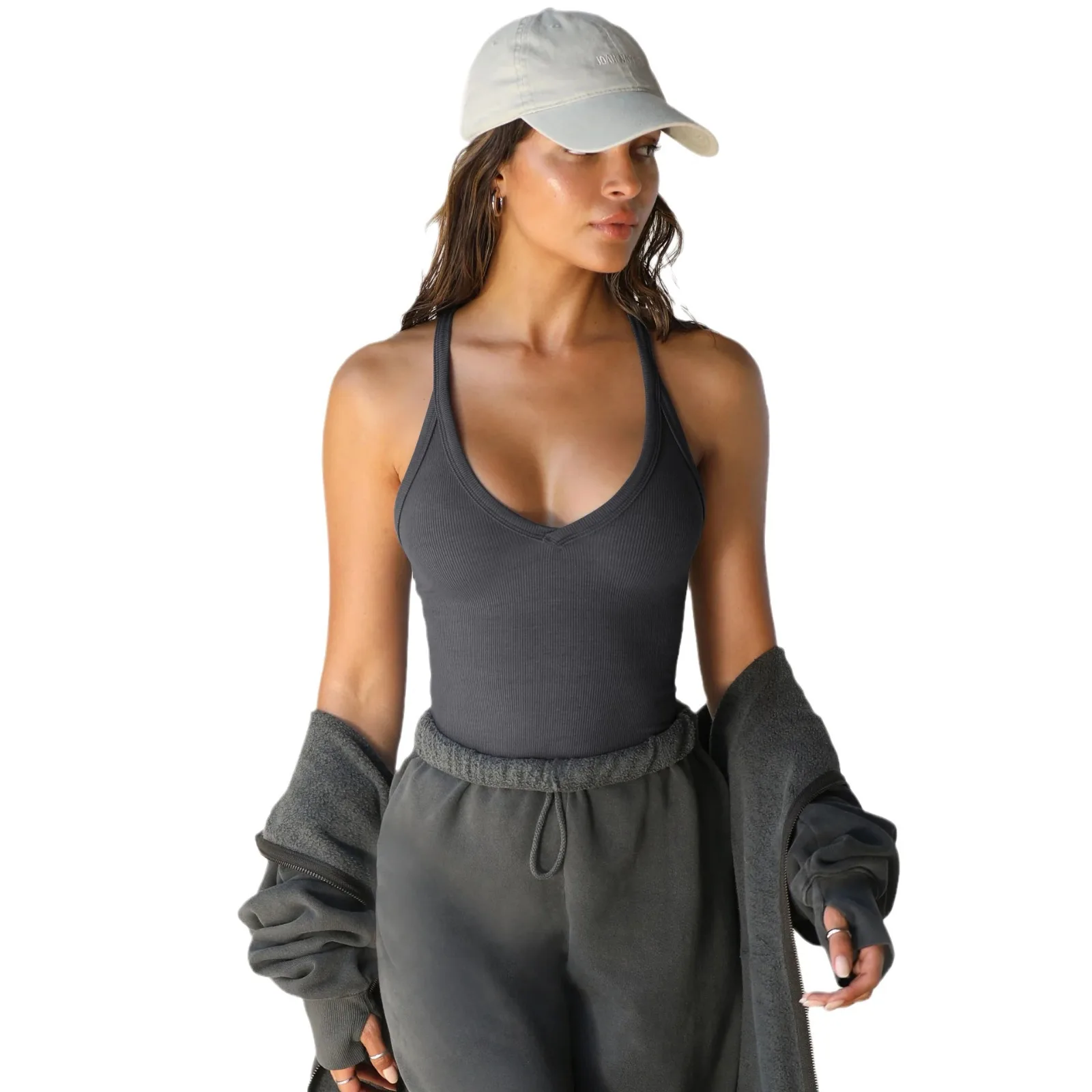 Y2K Style Spring Summer New Women's Knit Vest - Sexy Slim Fit BM Crop Top Basic Layering Undershirt 
Y2K Style Spring Summer New Women's Knit Vest - Sexy Slim Fit BM Crop Top Basic Layering Undershirt