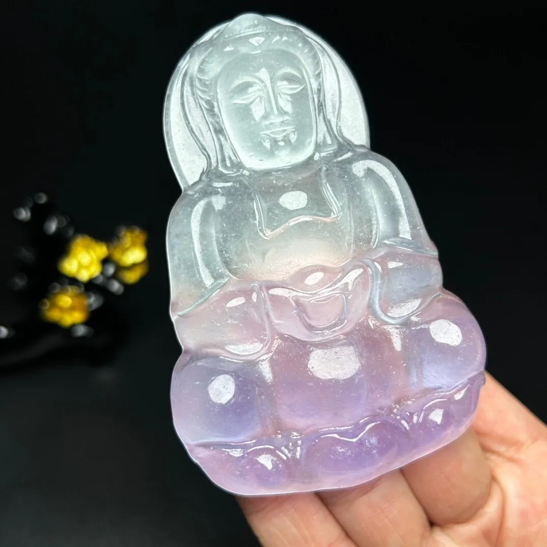 AAA Real Nature Ice purple Jade Jadeite Carved Big guanyin Pendant&Necklaces
AAA Real Nature Ice purple Jade Jadeite Carved Big guanyin Pendant&Necklaces