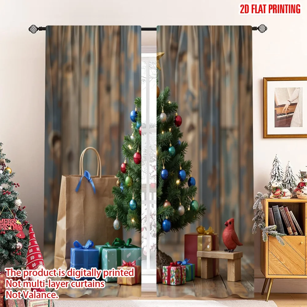 2pcs 2D flat printing Christmas Curtains Christmas Tree Ornaments Gifts_c Fabric Without Electricity Birthday Party for
2pcs 2D flat printing Christmas Curtains Christmas Tree Ornaments Gifts_c Fabric Without Electricity Birthday Party for